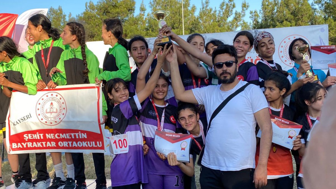 Okul sporları Çanakkale grubu yıldız kızlar Türkiye 3. Oldu